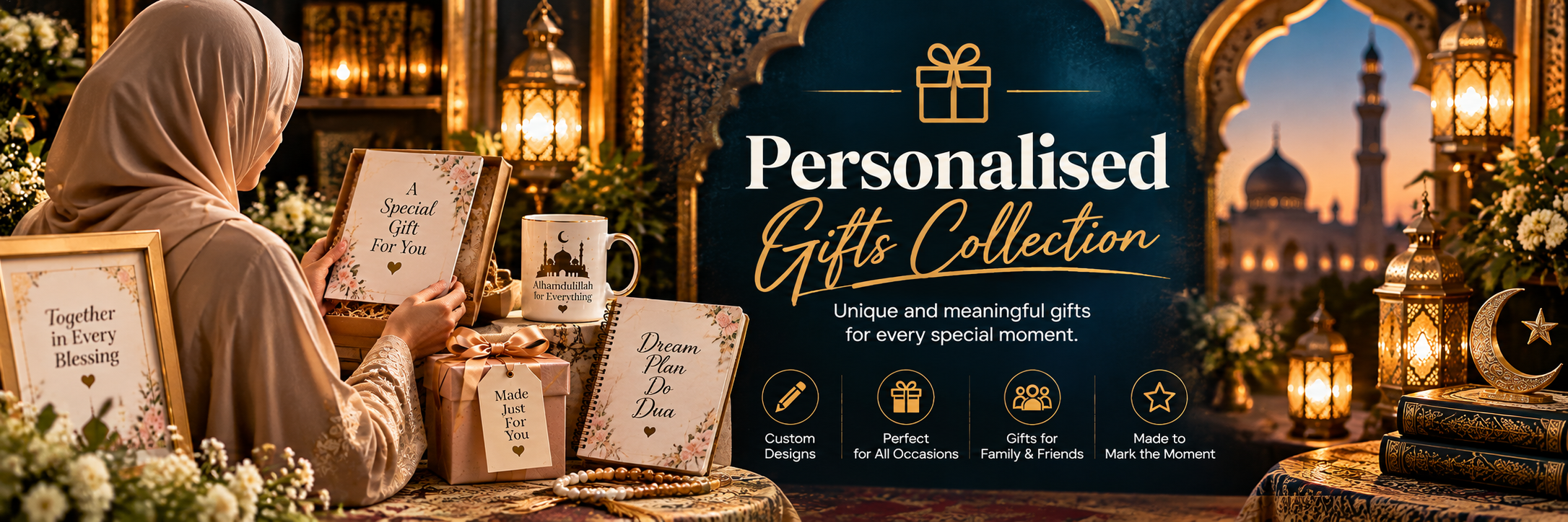 Personalised Gifts Collection Banner